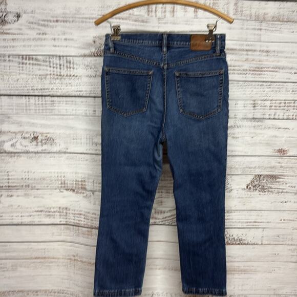 J. Crew Billie Demi Boot Cut Denim Jeans 28 Petite - Picture 3 of 6